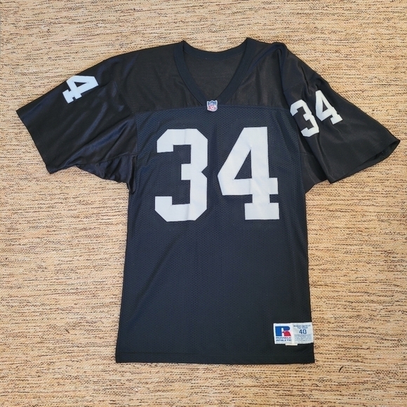 BO Jackson #34 Vintage 90s Raiders NFL Home Jersey - Picture 5 of 5